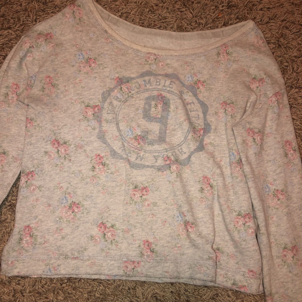 Abercrombie long sleeve floral